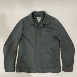 COS Men's Slate Gray Shirt Jacket